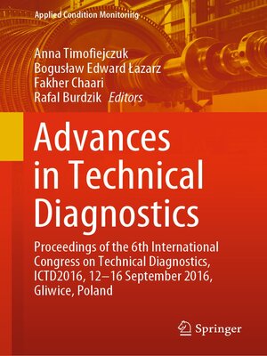 cover image of Advances in Technical Diagnostics